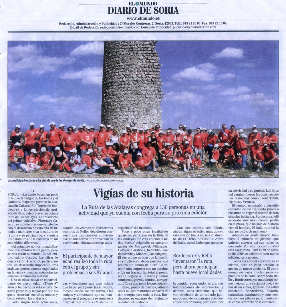 Vigías de su historia