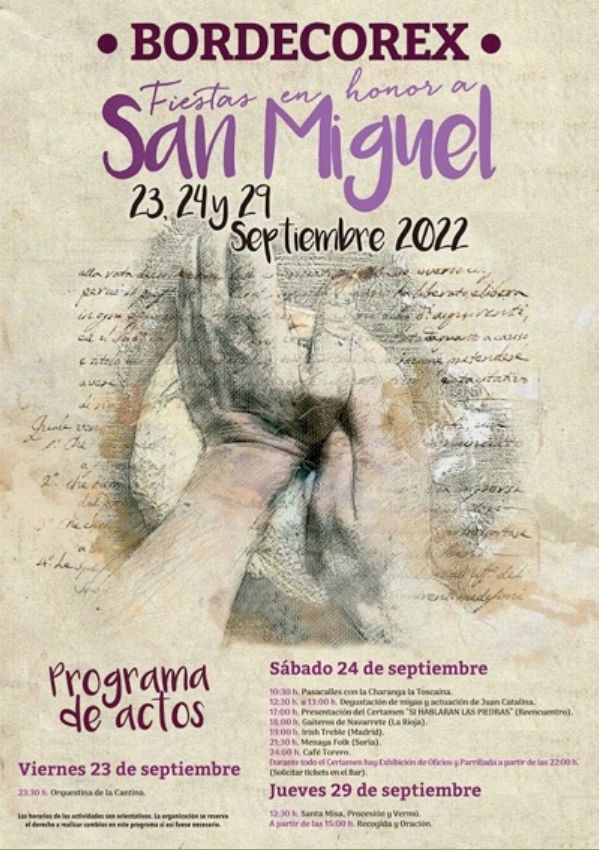 Fiestas Patronales en honor a San Miguel 2022