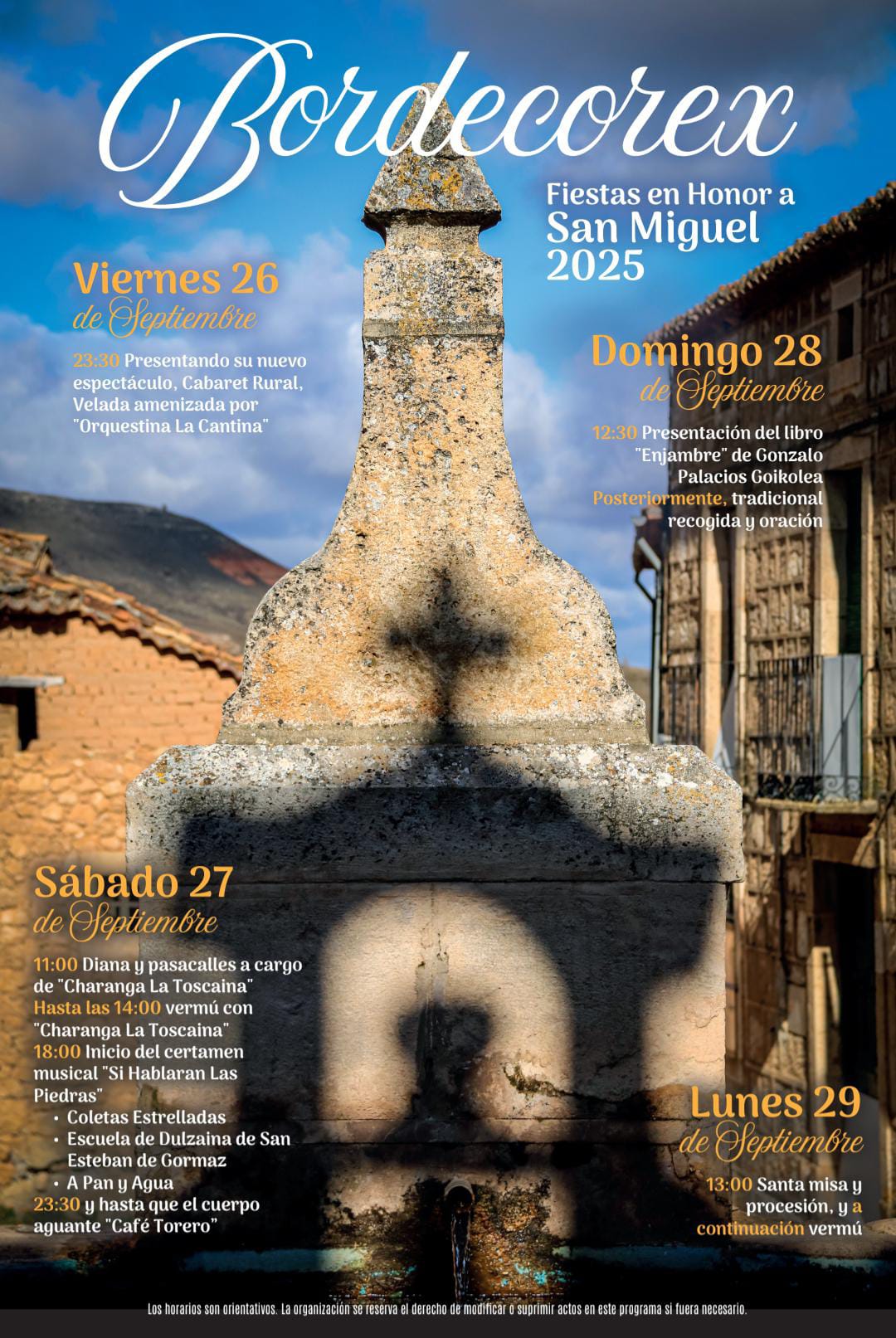 Fiestas Patronales de San Miguel 2025
